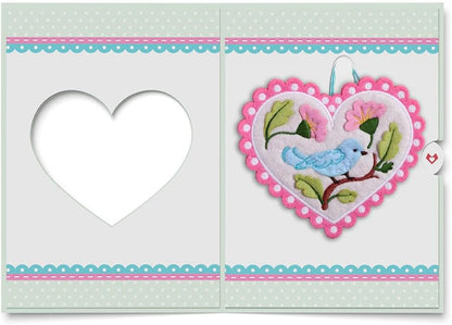 Handmade Felt Heart Ornaments for Home Decoration