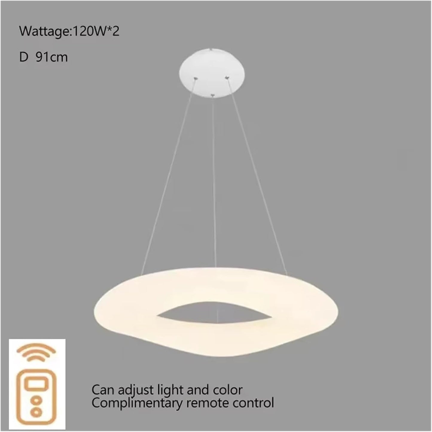 Modern Pendant Chandelier – Smart Lighting for Bedroom