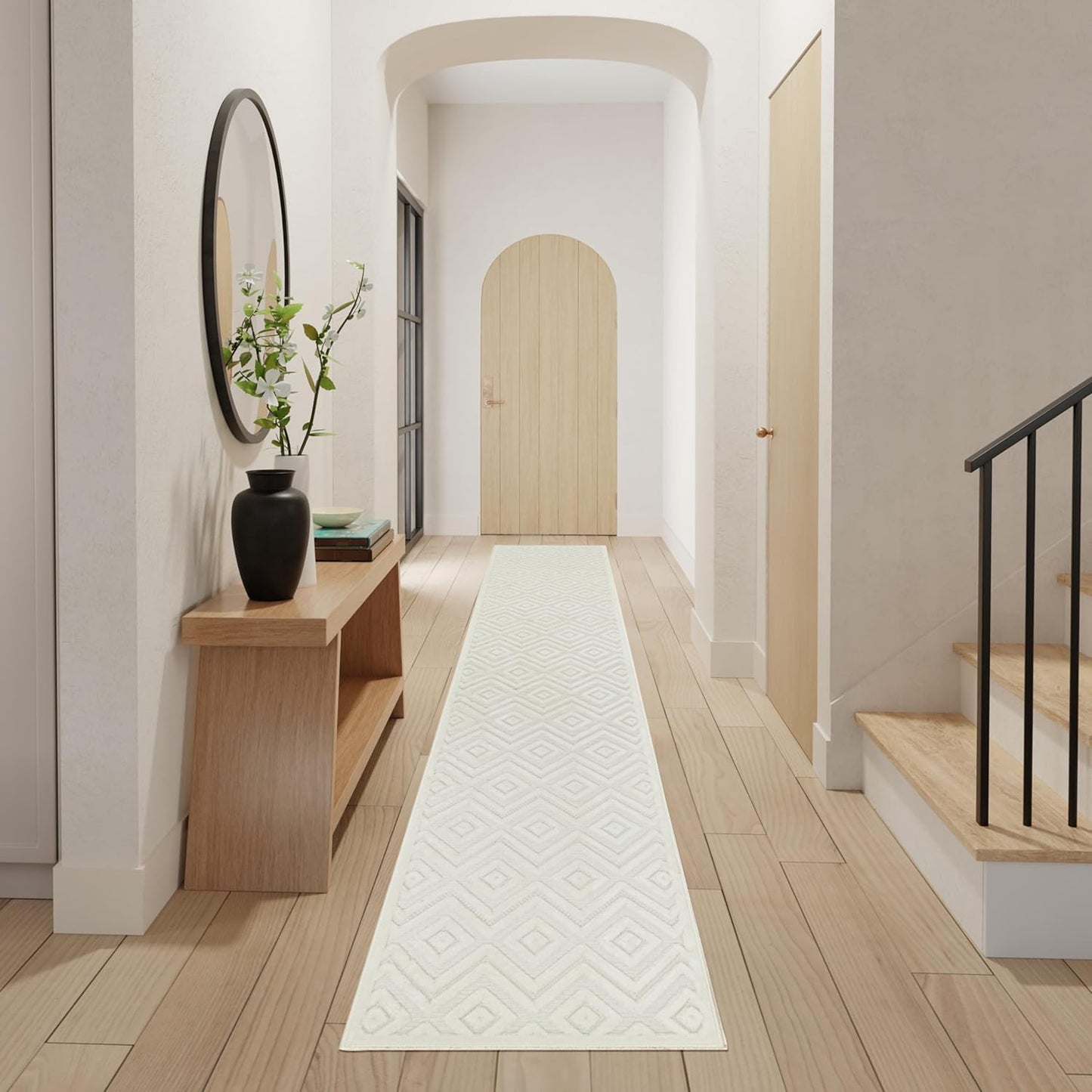 Durable Indoor/Outdoor Area Rug – Soft & Versatile